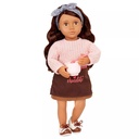 DELUXE CHOCOLATE DOLL W/ BOOK, COCO