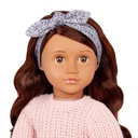 DELUXE CHOCOLATE DOLL W/ BOOK, COCO