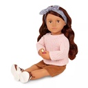 DELUXE CHOCOLATE DOLL W/ BOOK, COCO