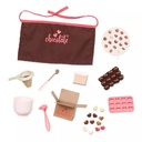 DELUXE CHOCOLATE DOLL W/ BOOK, COCO