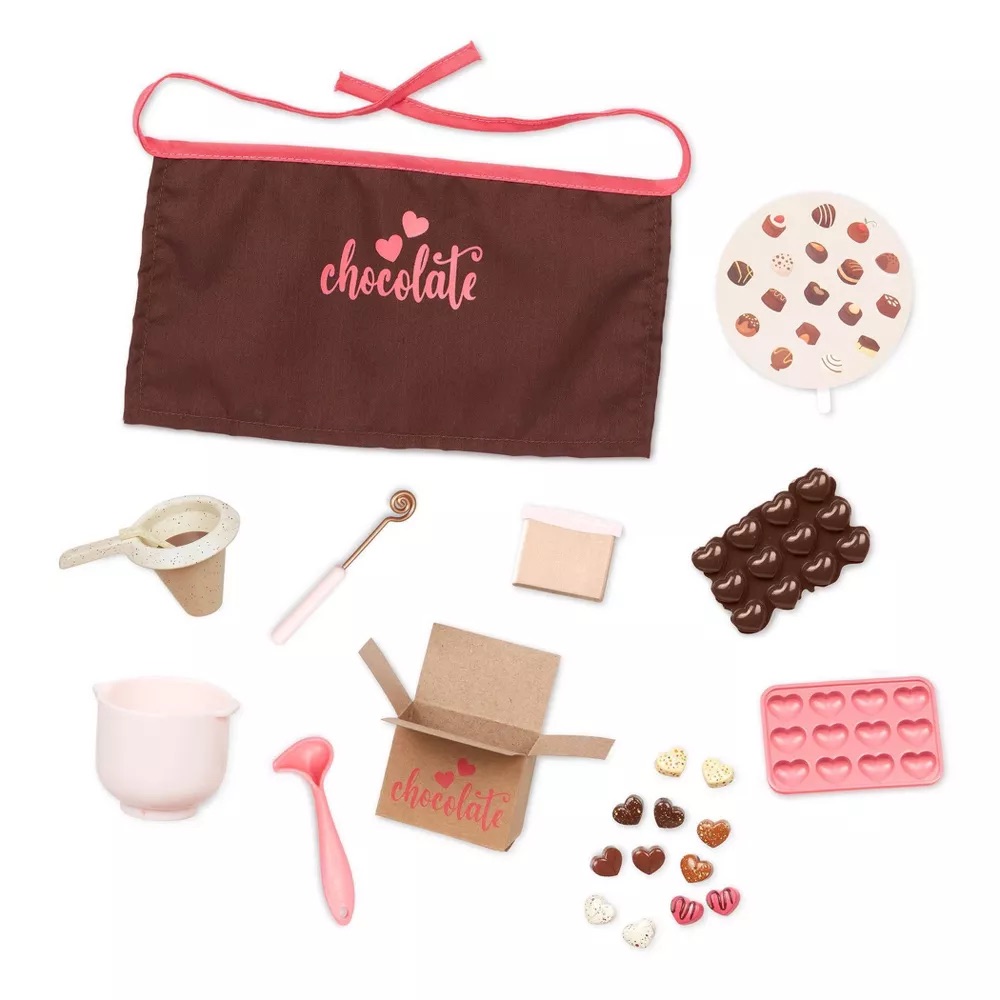 DELUXE CHOCOLATE DOLL W/ BOOK, COCO