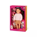 DELUXE CHOCOLATE DOLL W/ BOOK, COCO