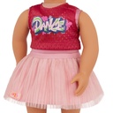 DOLL W/HIP HOP BALLERINA OUTFIT, CATALINA