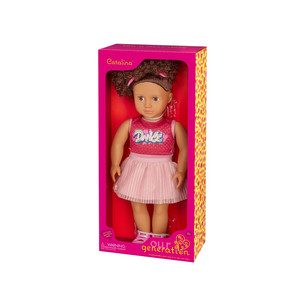 DOLL W/HIP HOP BALLERINA OUTFIT, CATALINA
