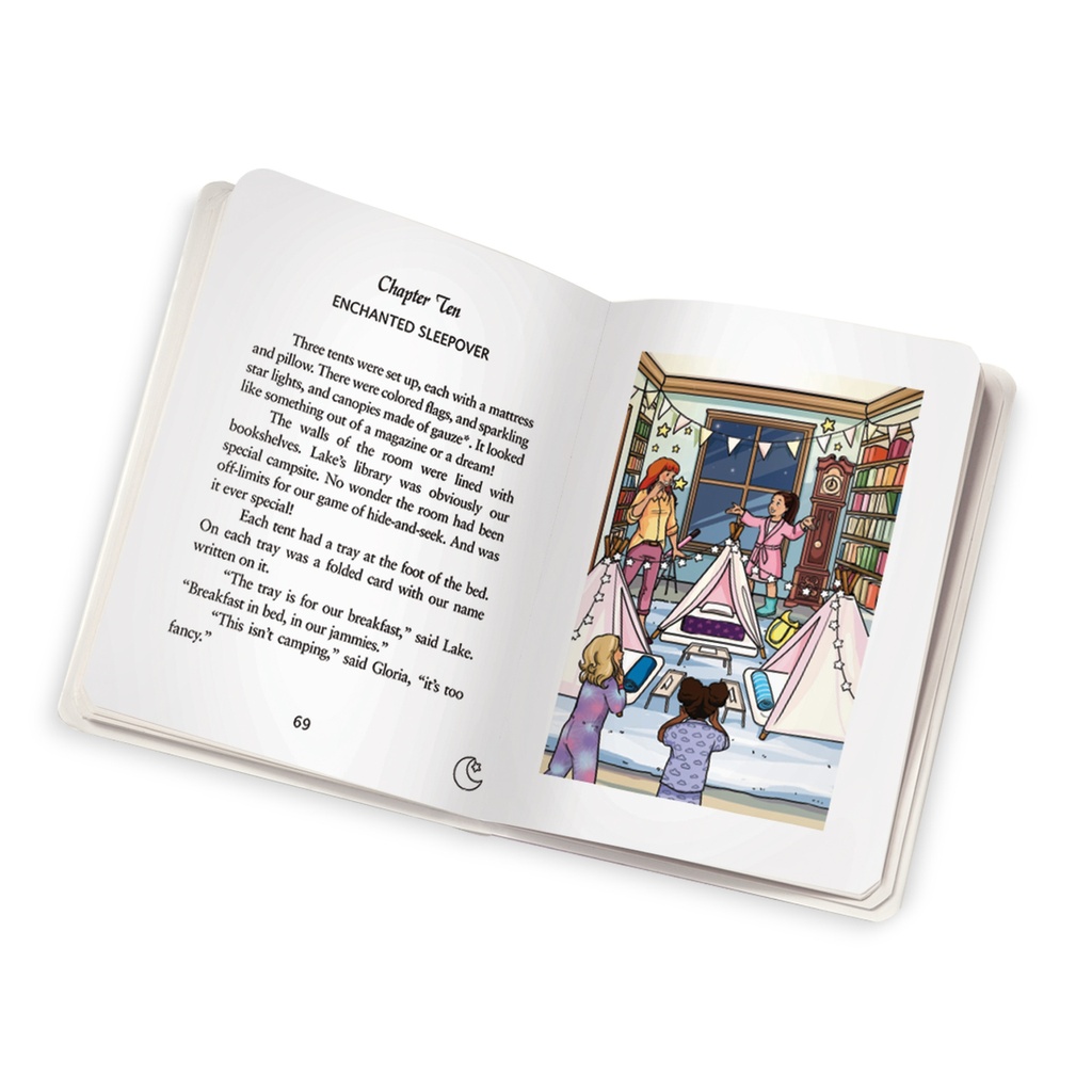 DELUXE PAJAMA DOLL W/BOOK, LUNA