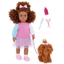 DOLL W/PET , SAFIE & GINGER, AA