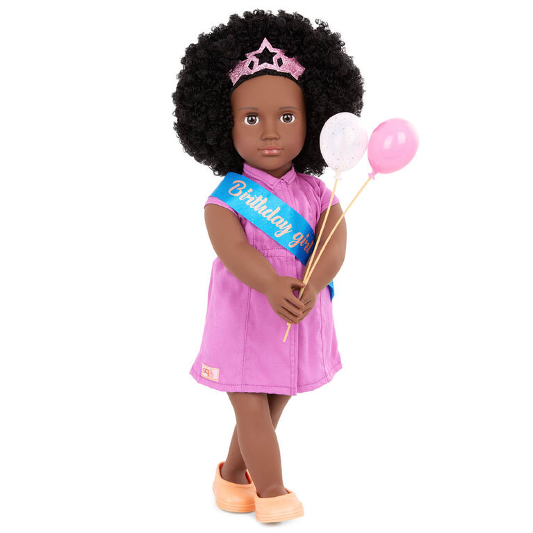 BIRTHDAY DOLL W/BALLOONS, KEHLANI, AA