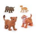 8 PCS WILD ANIMALS 5-7CM