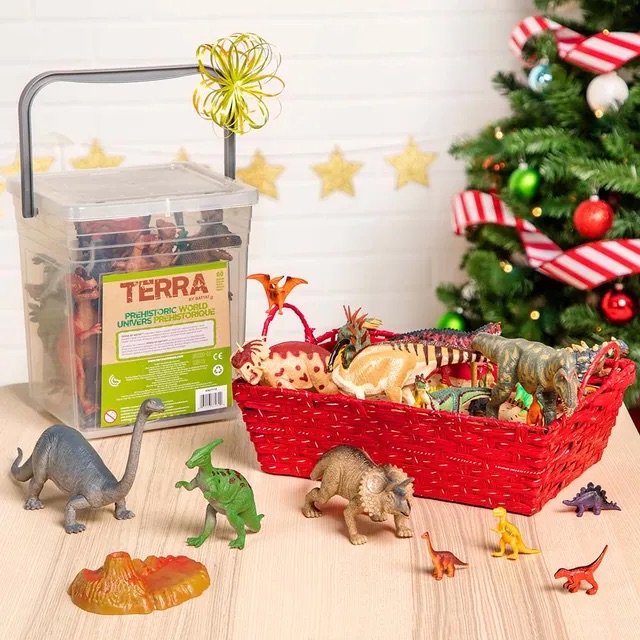 8 PCS DINOSAURS 6-11 CM