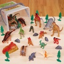 8 PCS DINOSAURS 6-11 CM