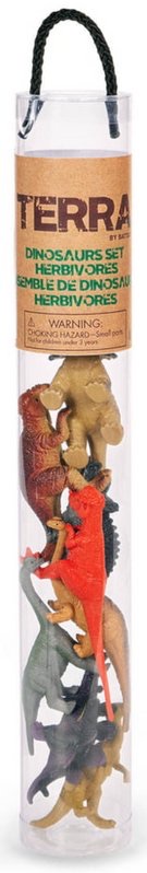 8 PCS DINOSAURS 6-11 CM