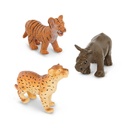 6 PCS WILD ANIMAL ADULT & BABY