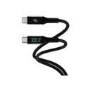 Smartix Premium Ultra flexible Braided 100W C to C Cable with Digital Display