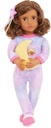 DELUXE PAJAMA DOLL W/BOOK, LUNA
