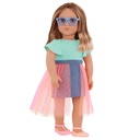 DOLL W/DENIM & TULLE SKIRT OUTFIT, LISA