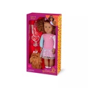 DOLL W/PET , SAFIE & GINGER, AA