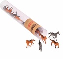 16 PCS HORSES 6-8 CM
