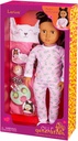ACTIVITY SLEEPOVER DOLL W/SLEEPING BAG