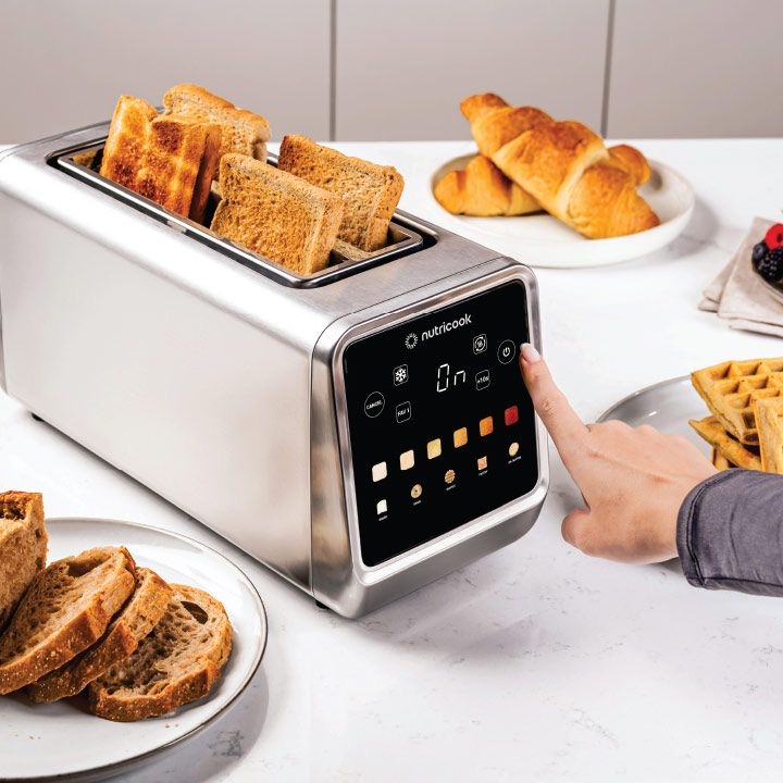 Nutricook Nc-Ts401 Digital Toaster 4-Slice