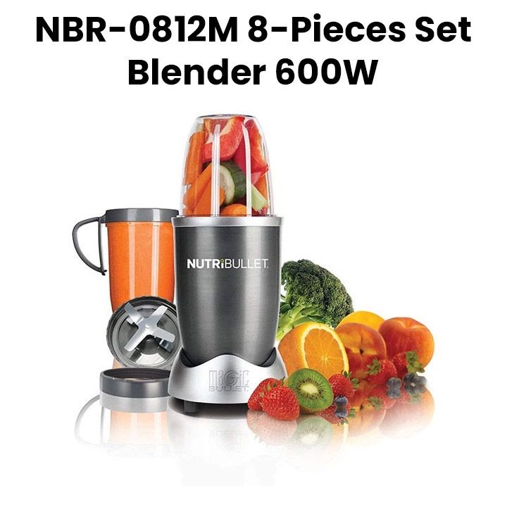 Nutribullet  Nbr-0812M  600 Series 5-Pc Grey Blender