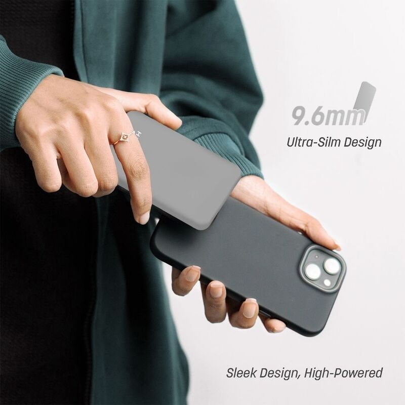 HYPHEN MOWA S5 Super Slim MagSafe Power bank 5000 mAh - Gray