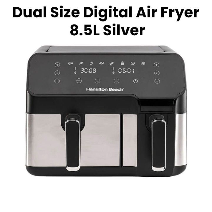 Hamilton Beach Af5232-Me Digital Air Fryer Dual Size 8.5L