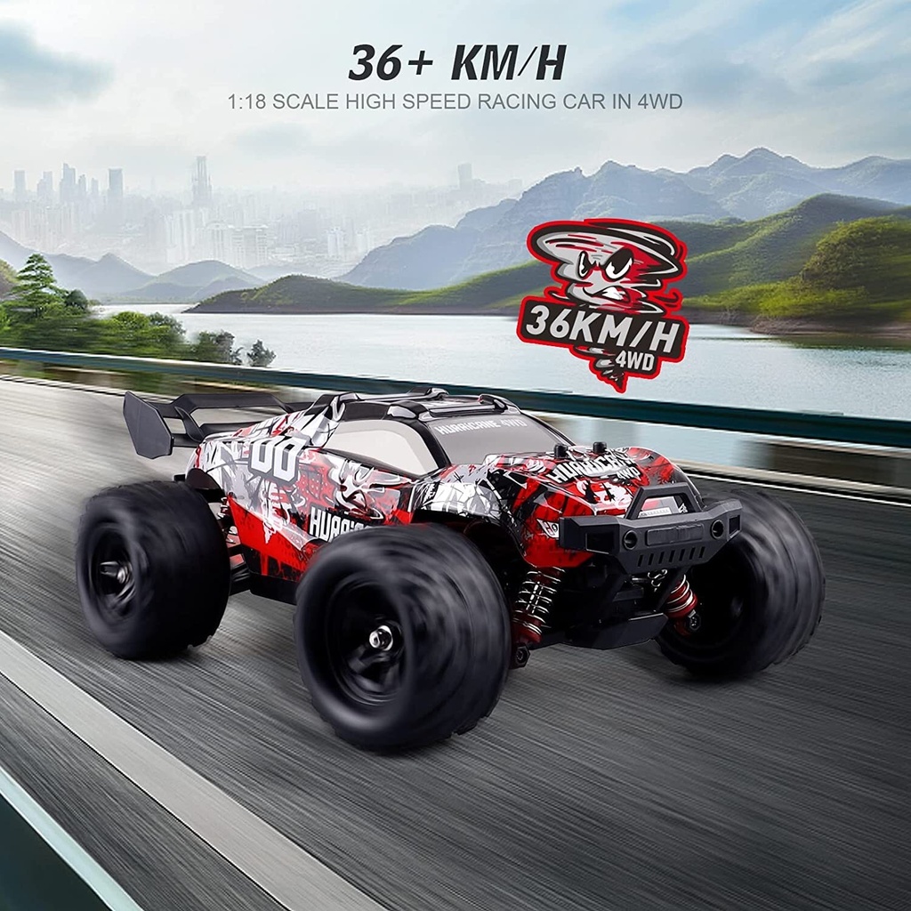 Sam Toys - Black Hole High Speed R/C Car (Orange)