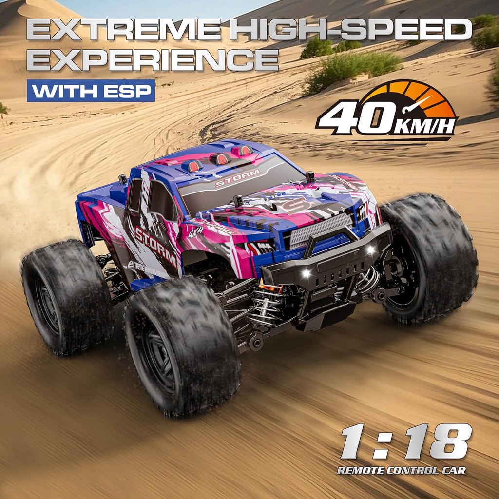 Sam Toys - Black Hole High Speed R/C Car (Purple)