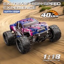 Sam Toys - Black Hole High Speed R/C Car (Purple)