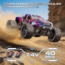 Sam Toys - Black Hole High Speed R/C Car (Purple)