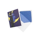 Mubarak Greeting Card - Moon