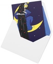 Mubarak Greeting Card - Moon