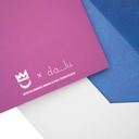 Mubarak Greeting Card - Purple