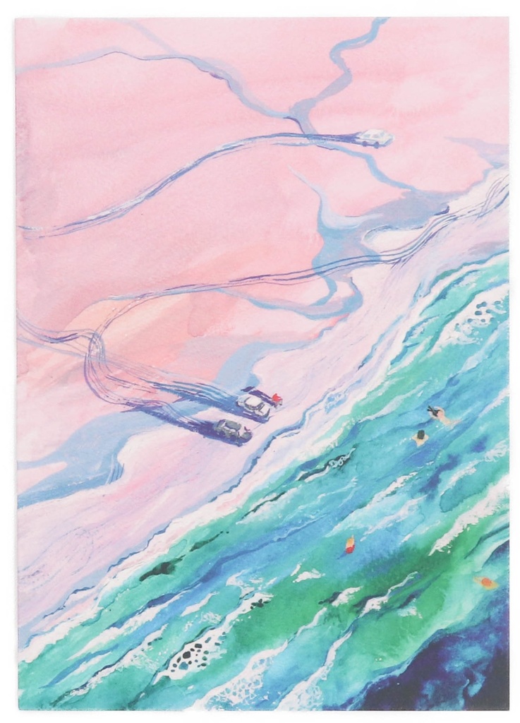 Secret Beach Notecard [SKC6-N]