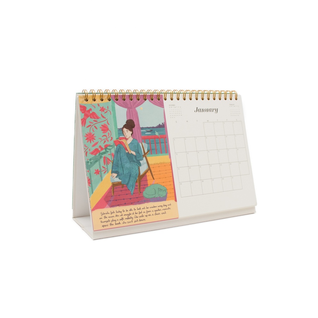 Portraits of Qatar Desk Calendar