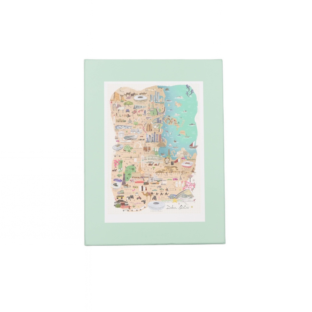 Doha Map Puzzle