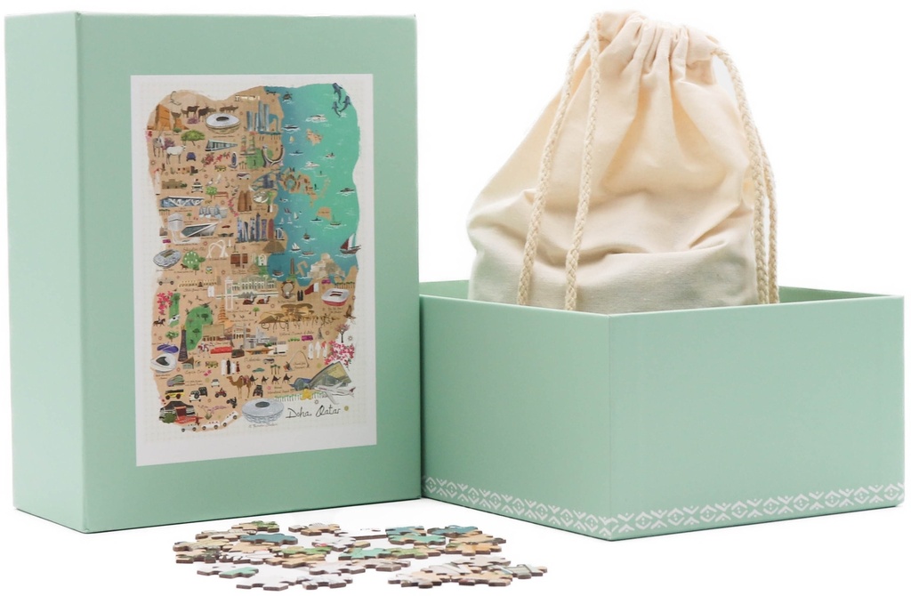 Doha Map Puzzle