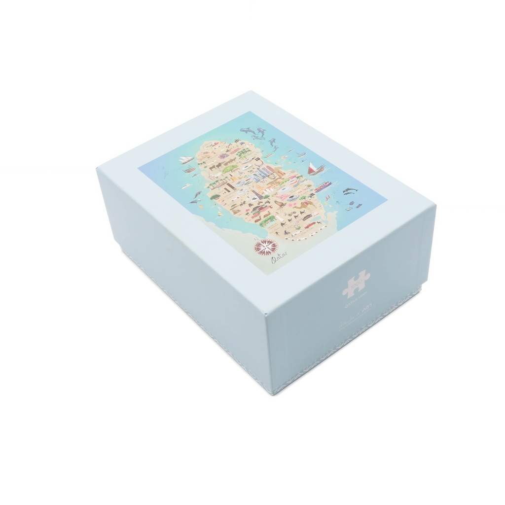 Qatar Map Puzzle