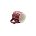 Ceramic Mug Maroon Glossy 330ml