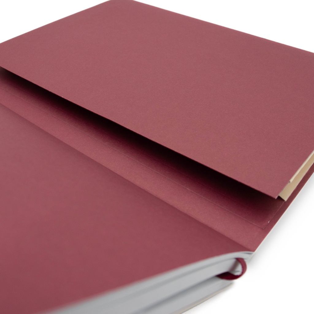 Iconic Notebook Maroon