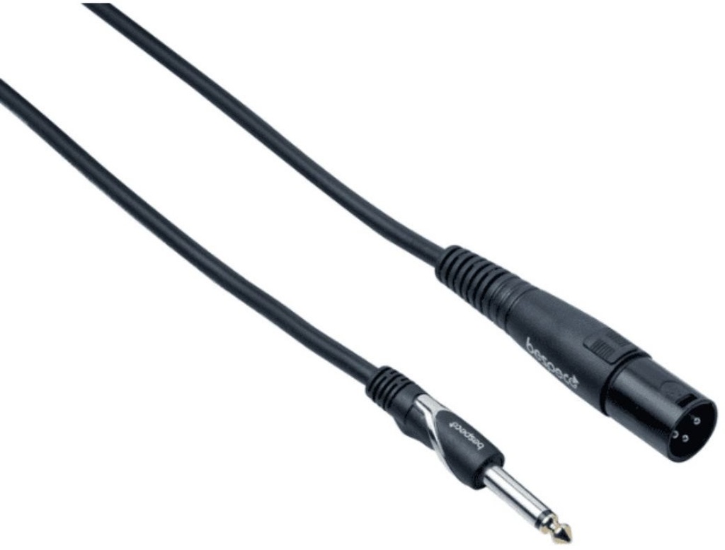 Bespeco - HDJM600 - XLR-M to JK-M 6m