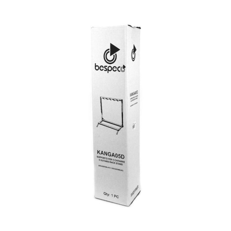 Bespeco - KANGA05D - Guitar Rack Stand 5 MULTIPLE 5 ACOUSTIC/ELECTRIC/CLASSIC GUITAR/BASS RACK STAND -disassembled