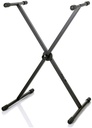 Bespeco - BAS25D - Disassembled Keyboard Stand Disassembled keyboard stand with steel toothed mechanism and knob (assembly kit included). Tubes25x25