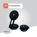 Porodo Vacseal Magsafe Charging Mount ,Black
