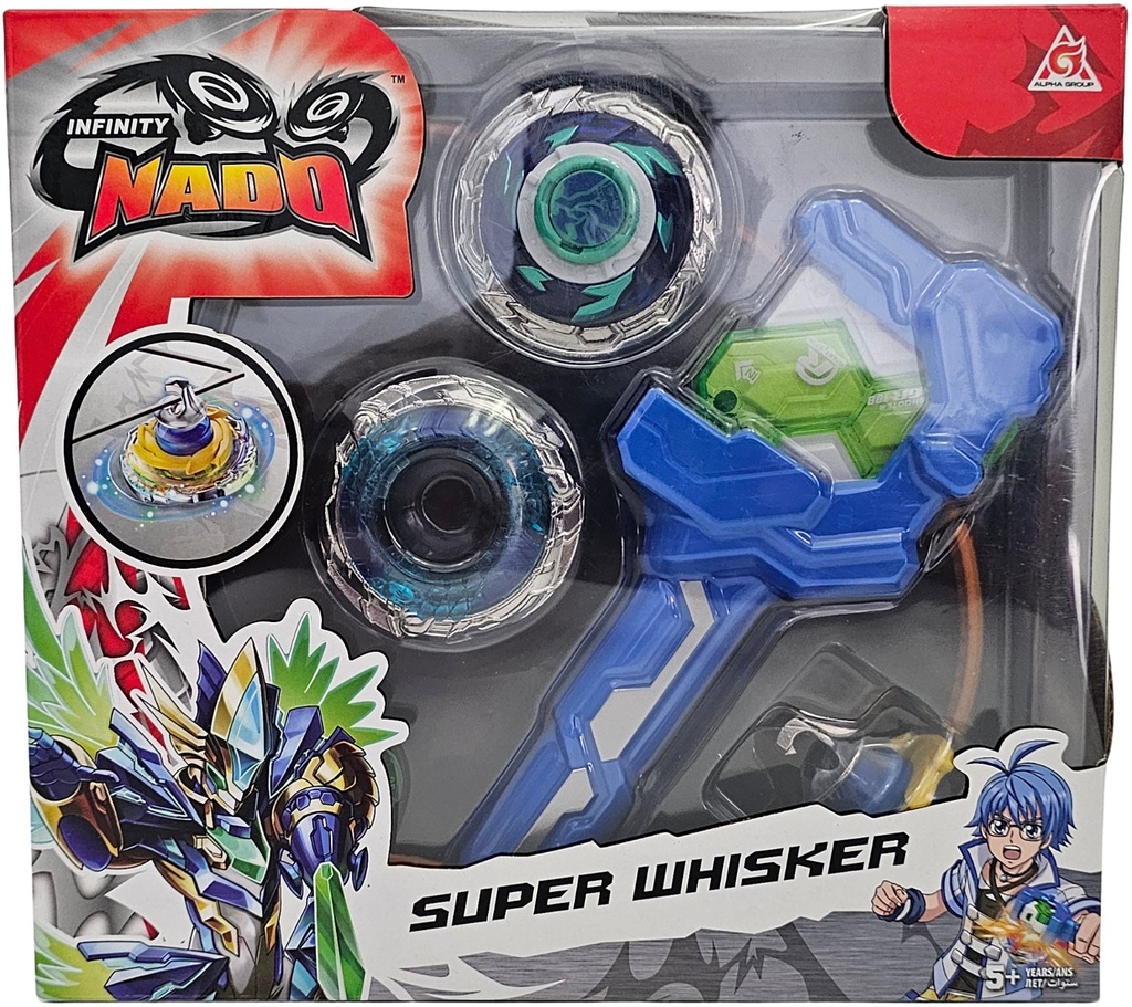 Infinity Nado-Athletic Series-Launcher Set-Super Whisker
