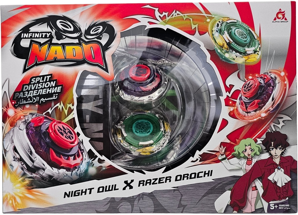 Infinity Nado-Split Series-Night Owl & Razer Orochi