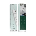 Green Lion GS-900 Power Socket 3M 3500W,White