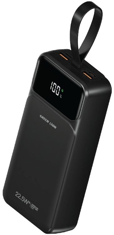 Green Lion Power Tank 30000mAh Power Bank,Black