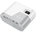 Hoco DT2 smart projector(720P Android version) Gray White