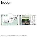 Hoco DT2 smart projector(720P Android version) Gray White